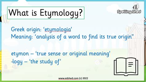etymology meaning